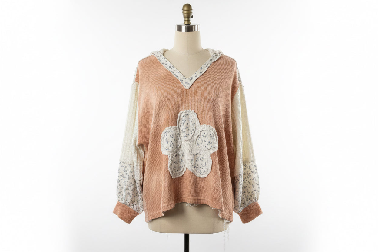 POL New-To-You Floral Patch Jacket