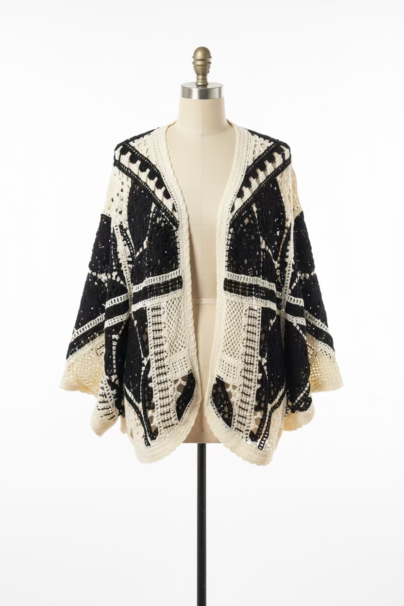 POL Crocheted Shrug