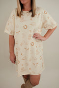 UMGEE Western Skies Tee Dress