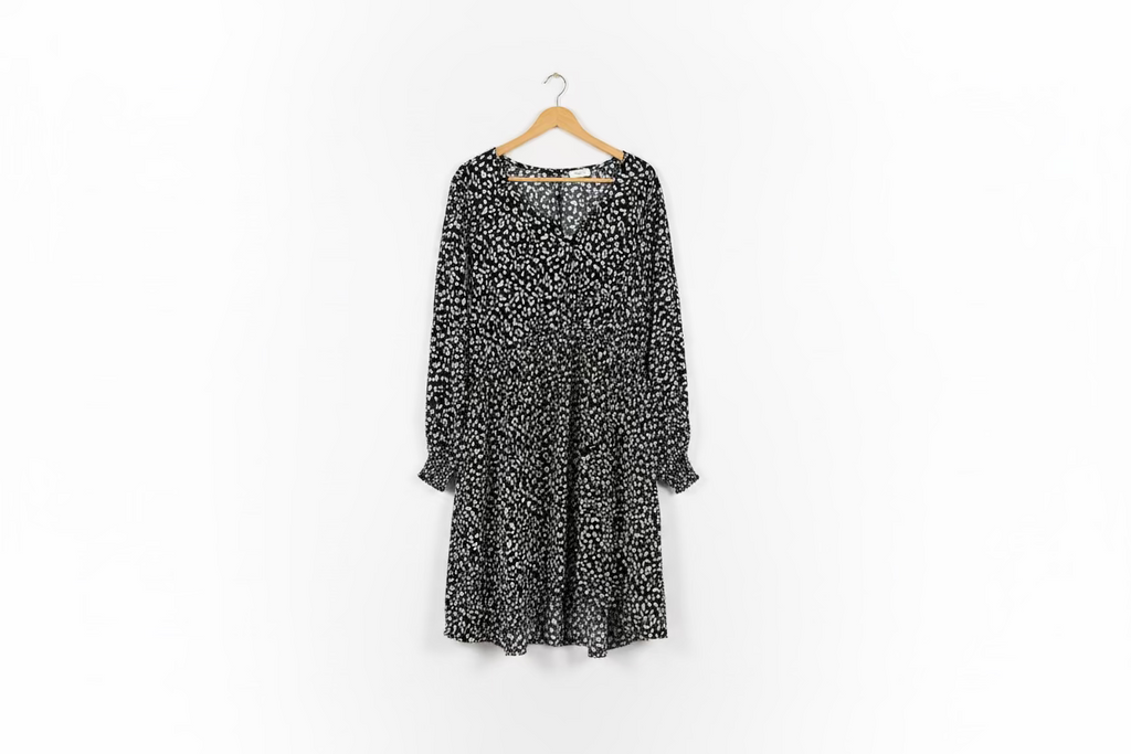 ODDY New-To-You Leopard Dress