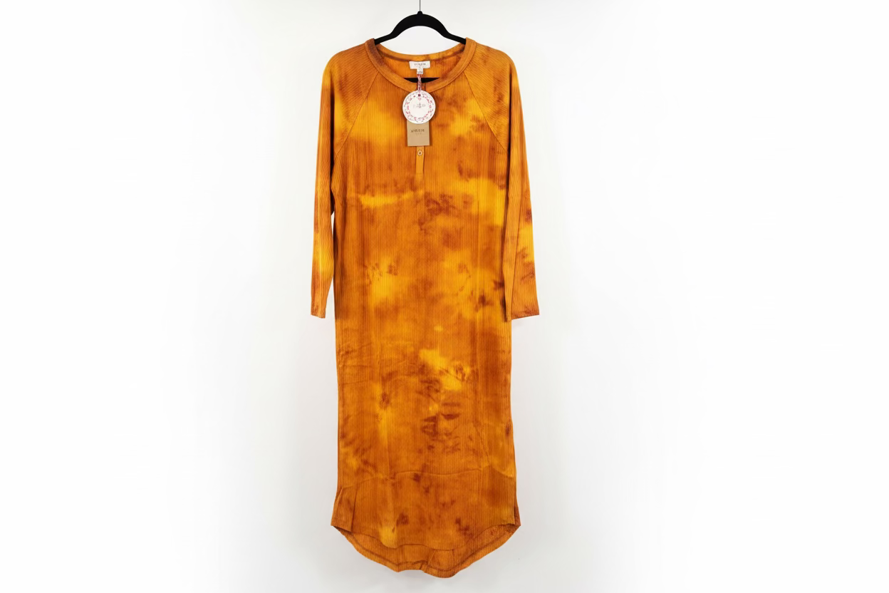 UMGEE YELLOW TIEDYE SUMMER DRESS