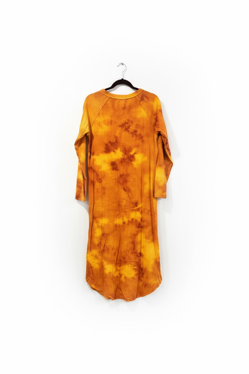 UMGEE YELLOW TIEDYE SUMMER DRESS