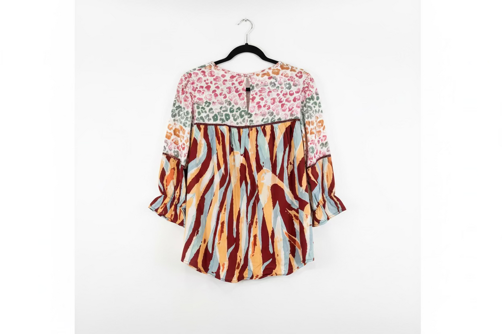 UMGEE RED SPRING BLOUSE