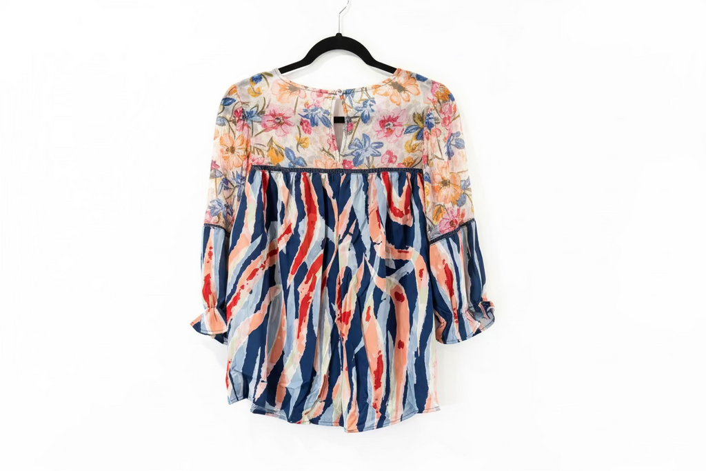 UMGEE BLUE SPRING BLOUSE