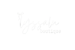 White version of LyssaLu Boutique logo